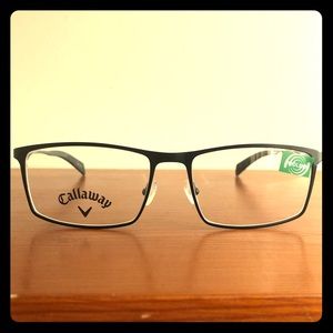 Callaway Black Ballyneal Memory Metal Eyeglass Frames